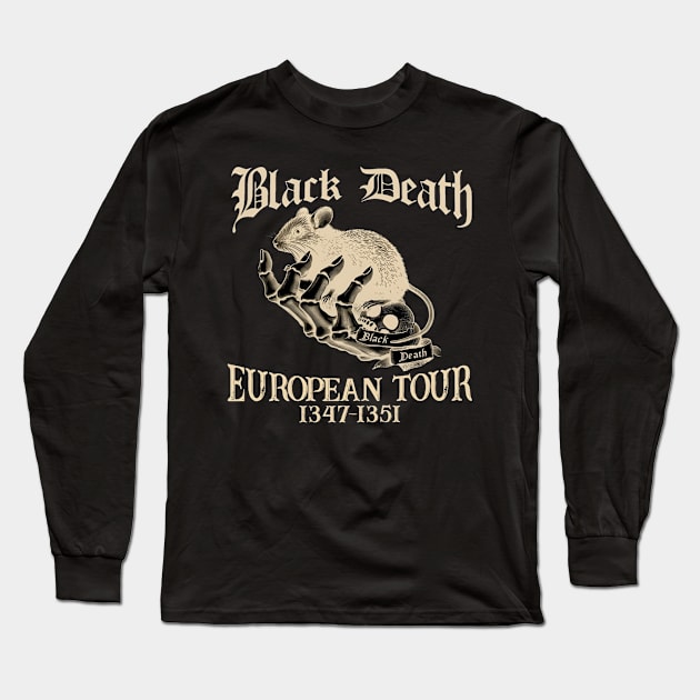 Black Death european Long Sleeve T-Shirt by yudix art